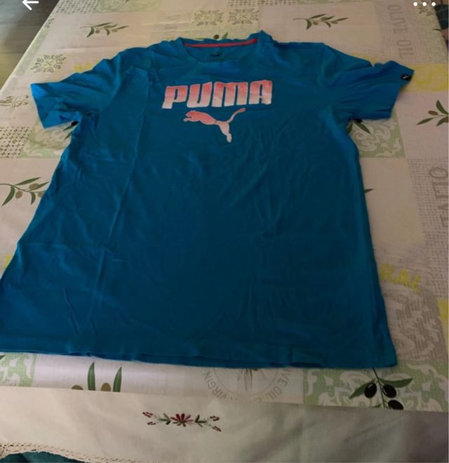 Camiseta Puma Azul Talla M