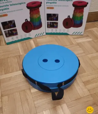 Taburete telescópico in scatola nuovo