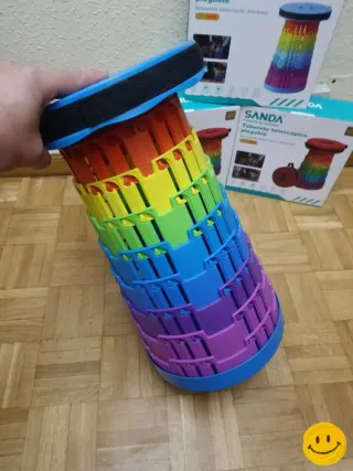 Taburete telescópico in scatola nuovo