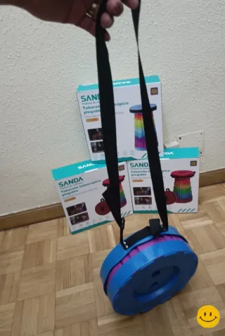 Taburete telescópico in scatola nuovo