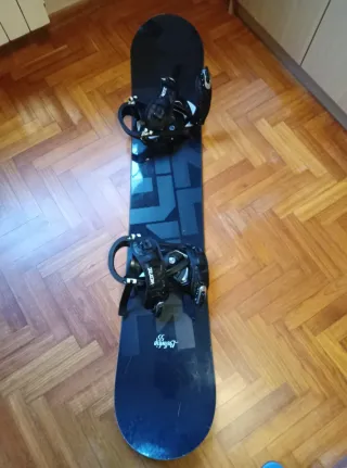 Tabla Snow + Fijaciones + Funda