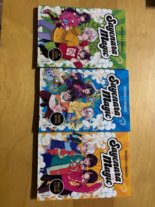 saga libros sayonara magic