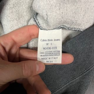 Felpa Calvin Klein Jeans Vintage Anni 90 Oversize