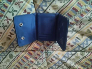 Cartera Real Madrid Oficial Azul