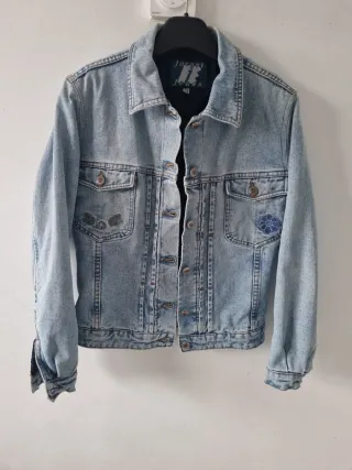 Chaqueta vaquera Jocavi Jeans con flores