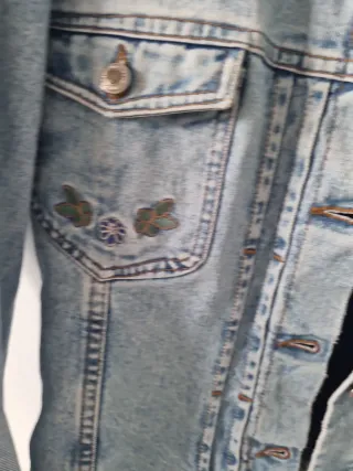 Chaqueta vaquera Jocavi Jeans con flores