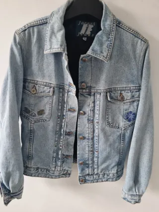 Chaqueta vaquera Jocavi Jeans con flores