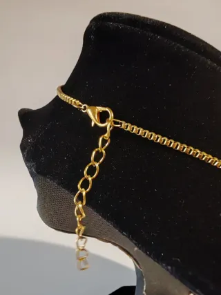 Collana Ventaglio Multicolor Oro