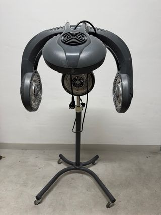 Secador Climazon Vertical Negro/Plata