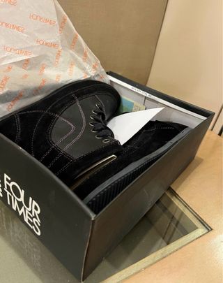 Botas ante negras Fourtimes