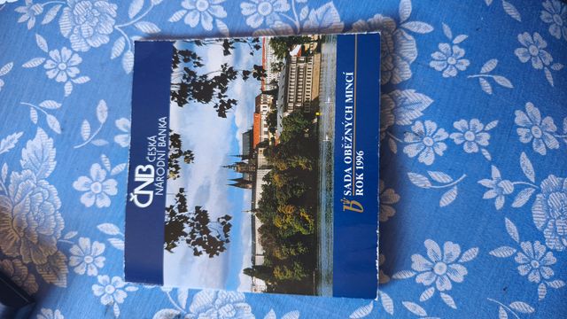 Set 9 monedas República Checa 1996