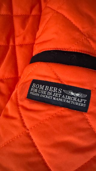 Chaqueta Aviador Bombers Original Azul Oscuro