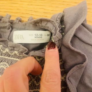 Vestito bimba manica lunga