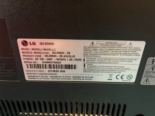 TV LG 32LG5600.ZB
