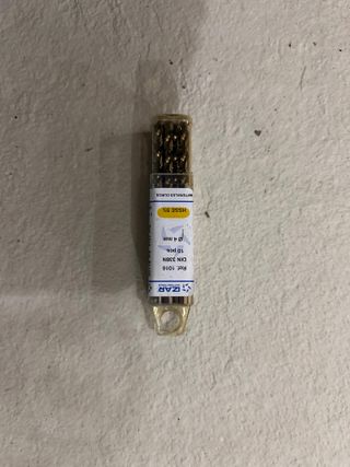 Brocas  4mm (10 uds)