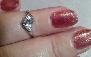 Anillo Plata Ley S925 Talla 7y16