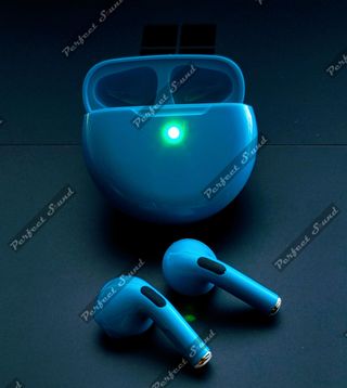 Auriculares inalámbricos mini (azul turquesa)