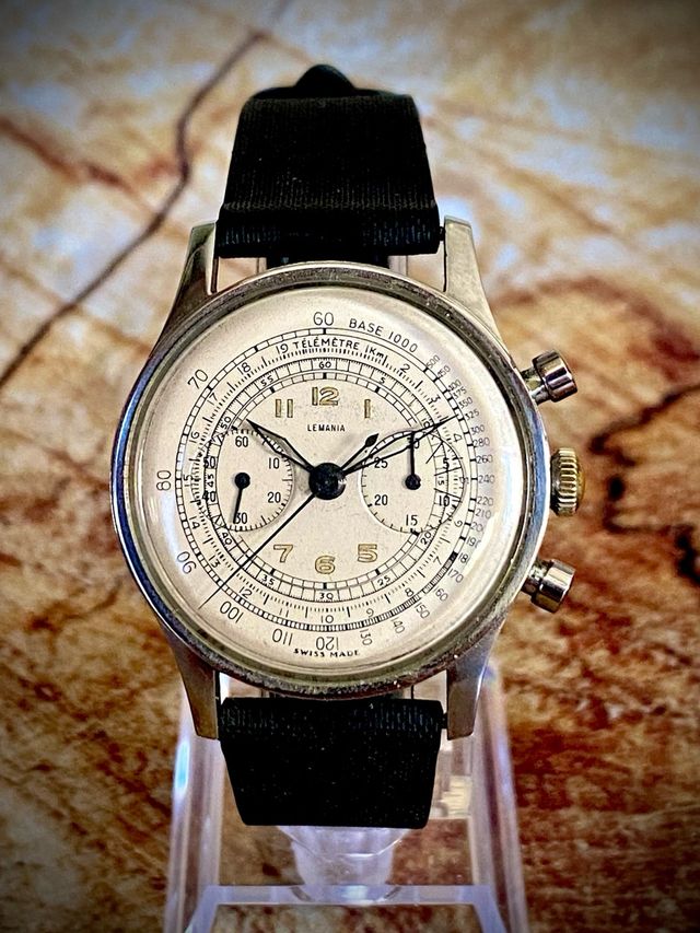 Reloj LEMANIA Cronógrafo Telemetro Base 1000