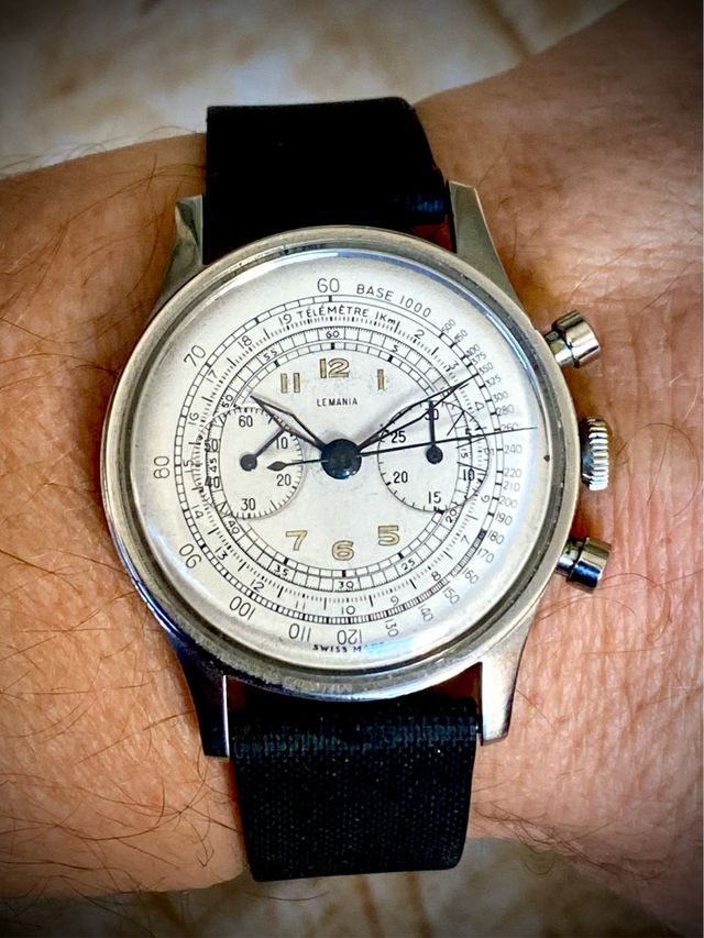 Reloj LEMANIA Cronógrafo Telemetro Base 1000