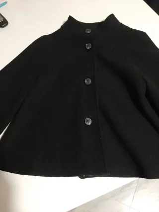 Giacca nera mezzana taglia veste da 40 a 44