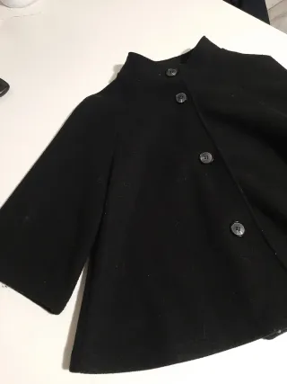 Giacca nera mezzana taglia veste da 40 a 44