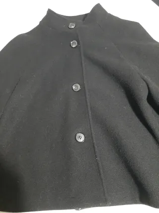 Giacca nera mezzana taglia veste da 40 a 44