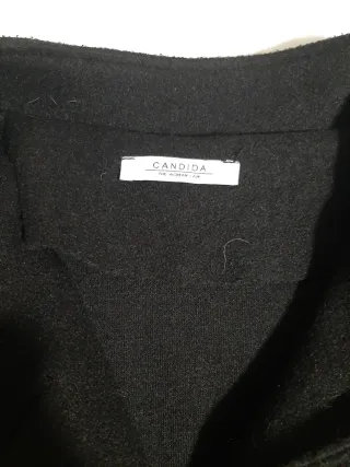 Giacca nera mezzana taglia veste da 40 a 44