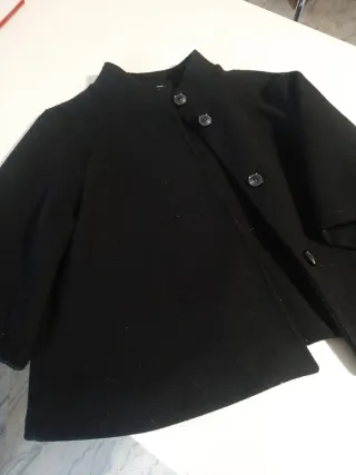 Giacca nera mezzana taglia veste da 40 a 44