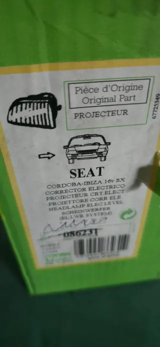 Faro Izquierdo Seat Ibiza Cupra 1994