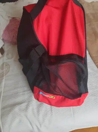 Botas de esquí Salomon rojas y negras