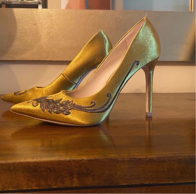 Zapatos Zara Tacon Talla 37