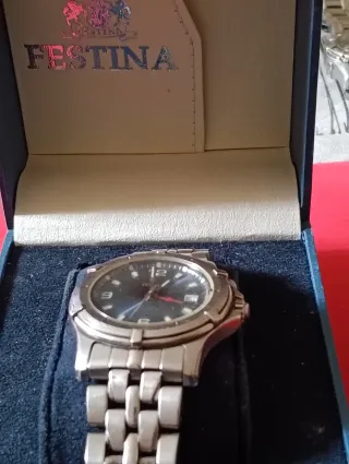 Reloj Festina Hombre Acero Azul