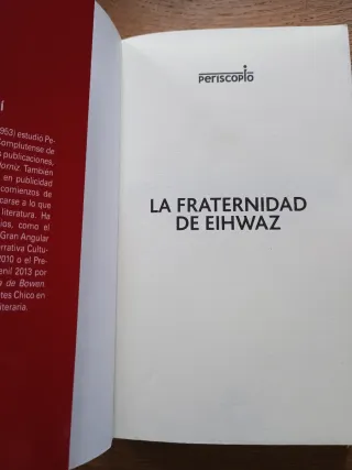 LA FRATERNIDAD DE EIHWAZ