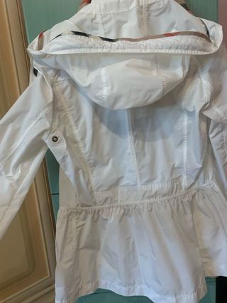 Trench Burberry Brit donna bianco