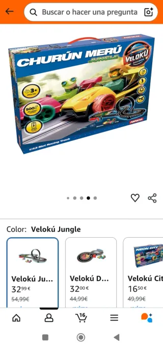 Pista de Carreras Slot 1/43