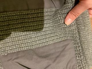 Falda Zara Lana Verde Talla M