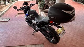Moto Zontes 350cc 39 CV Negra/Azul 6000km