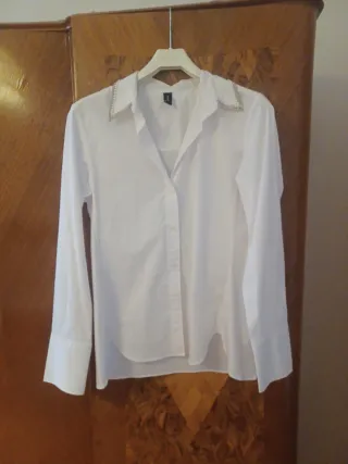 Camicia elegante donna bianca