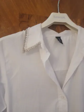 Camicia elegante donna bianca