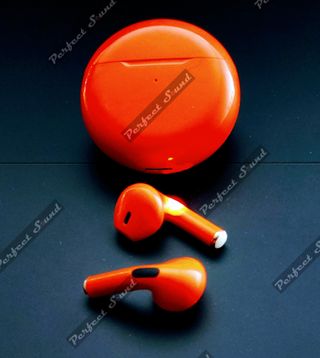 Auriculares inalámbricos mini (naranja)