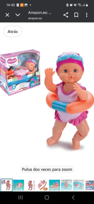 Nenuco Nadador con Accesorios