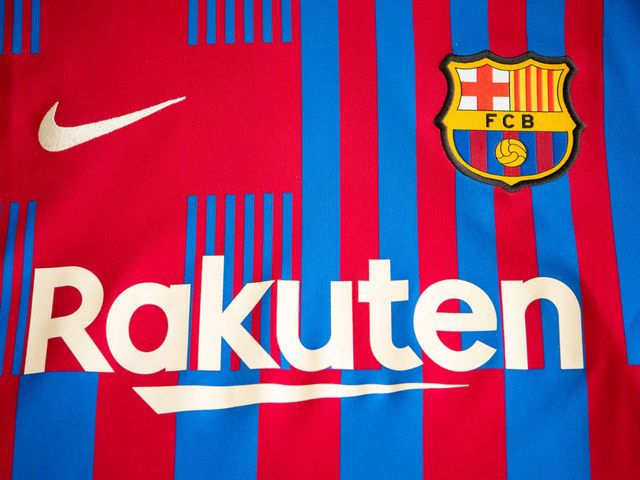 ORIGINAL F.C. BARCELONA 2021-22 CAMISETA FUTBOL L