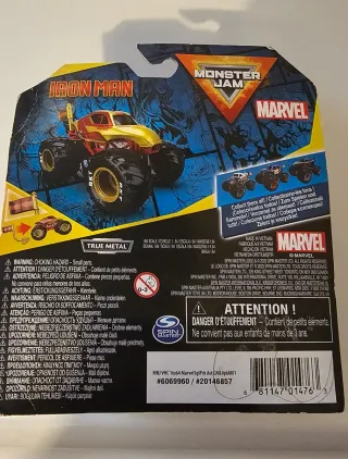 Monster Jam Marvel Iron Man 1:64