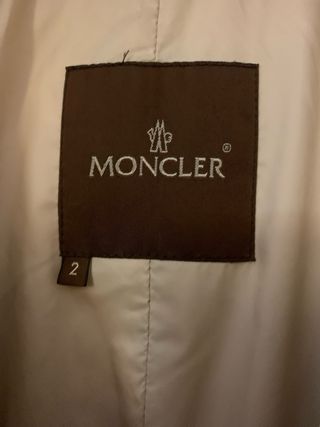 Piumino Moncler Beige