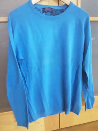 Jersey Pull and Bear azul