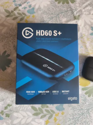Capturadora vídeo Elgato HD60 S+