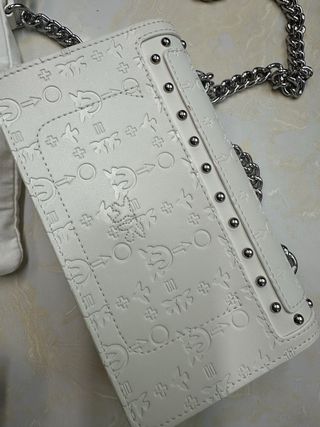 Borsa Pinko bianca 21x13cm