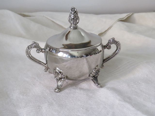 Servizio da caffè vintage silver plated