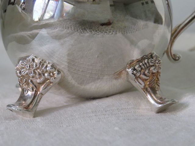 Servizio da caffè vintage silver plated