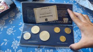 Argentina 78 Monedas Conmemorativas Mundial